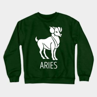 Astrological Zodiac Tee Shirts - Aries the Ram Crewneck Sweatshirt